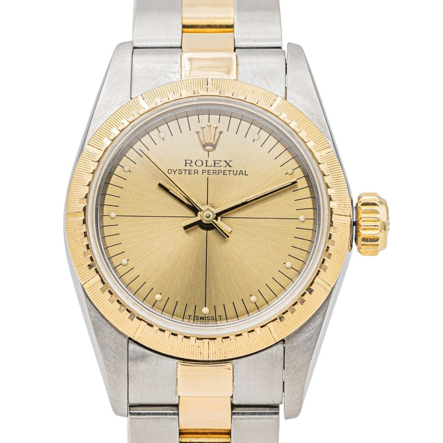 Montre ROLEX Oyster perpetual en acier