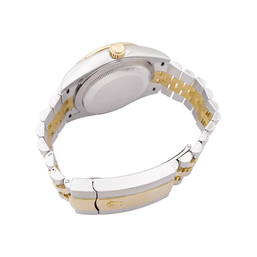 Montre Rolex Sky Dweller en acier et or jaune