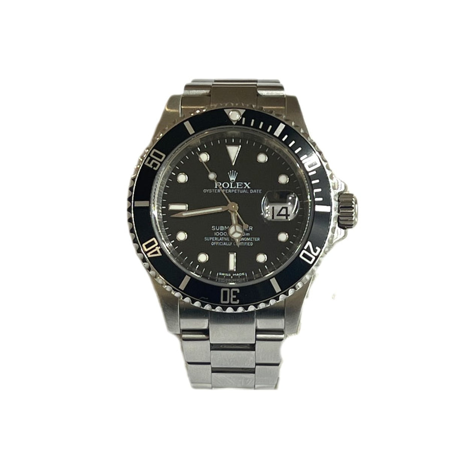 Montre ROLEX  Submariner en acier