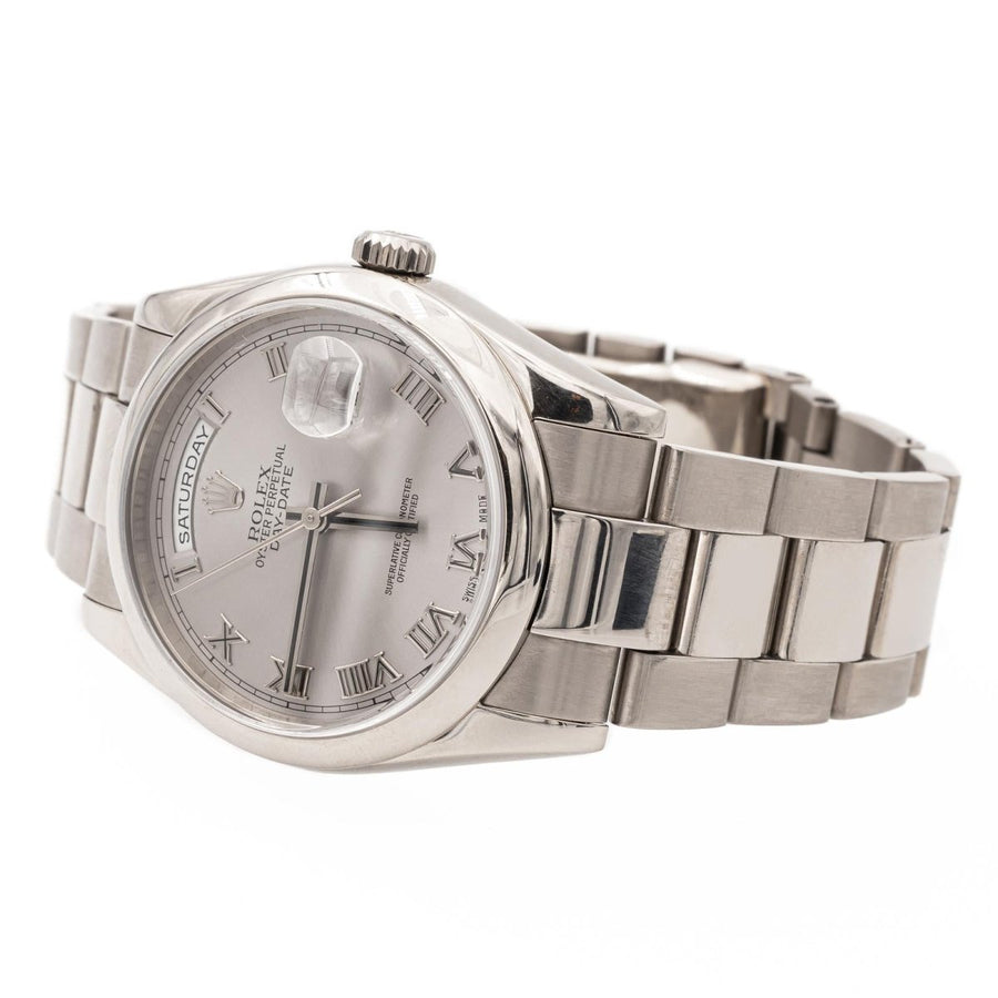 Rolex Montre Day- Date Or blanc