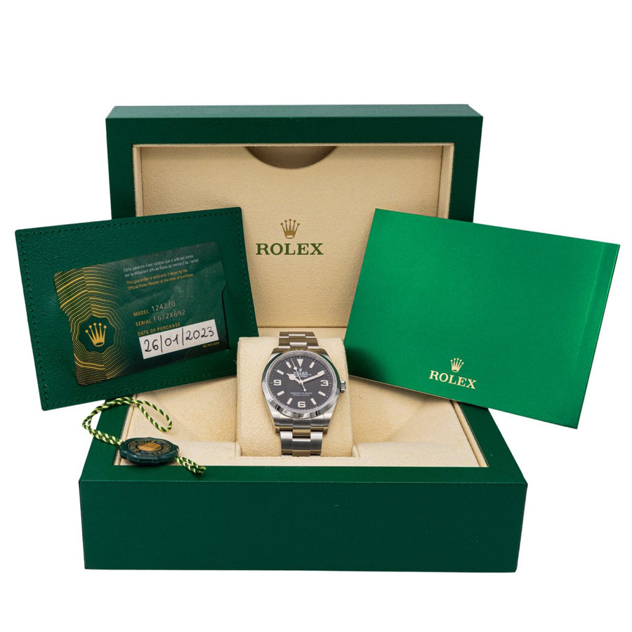 Rolex Montre Oyster explorer Acier