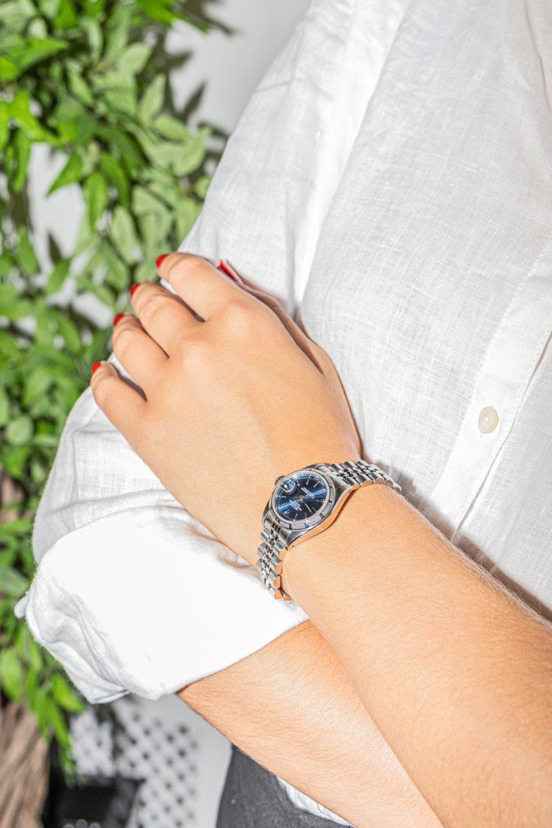Rolex Montre Oyster perpetual date Acier