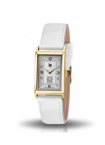 Montre Lip - Churchill T18 bracelet blanc
