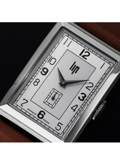 Montre Lip - Churchill T24 bracelet cuir marron clair