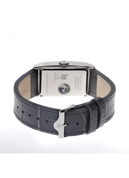 Montre Lip - Churchill T26 auto bracelet cuir gris