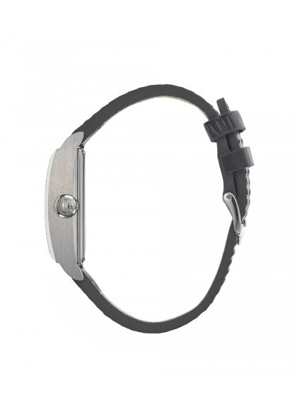 Montre Lip - Churchill T26 auto bracelet cuir gris
